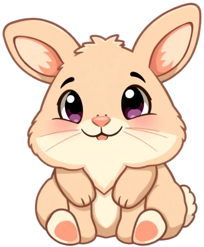 A clickable bunny
